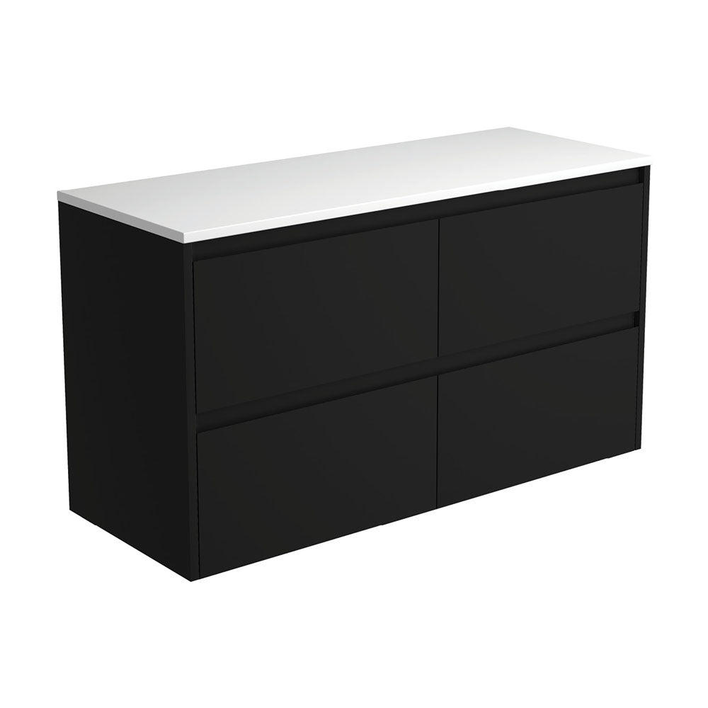 Amato Satin Black Cabinet