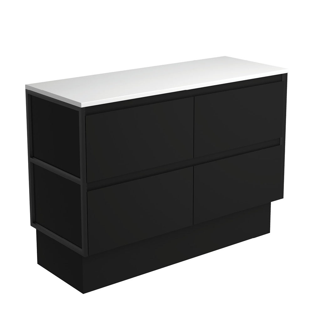 Amato Satin Black Cabinet