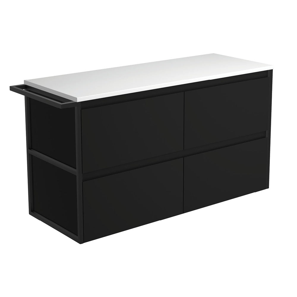 Amato Satin Black Cabinet