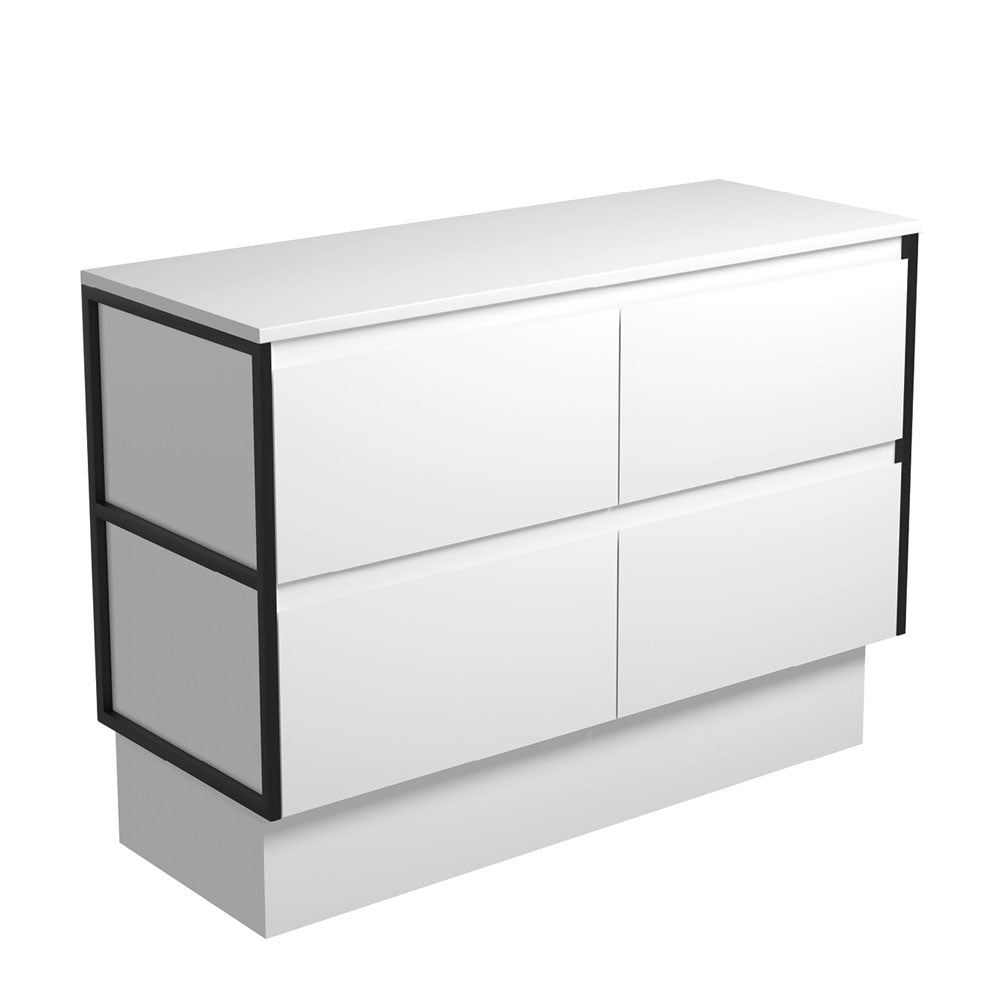 Amato Satin White Cabinet