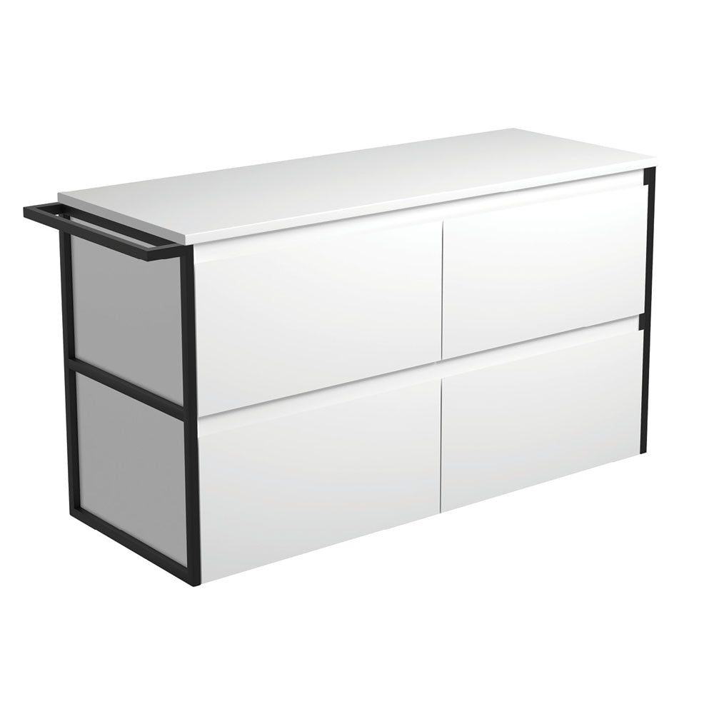 Amato Satin White Cabinet