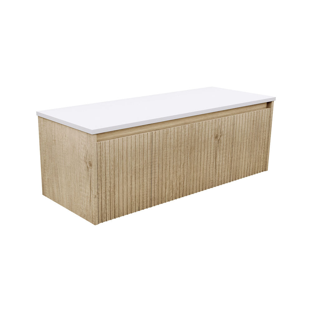 Alina Fluted Scandi Oak Cabinet