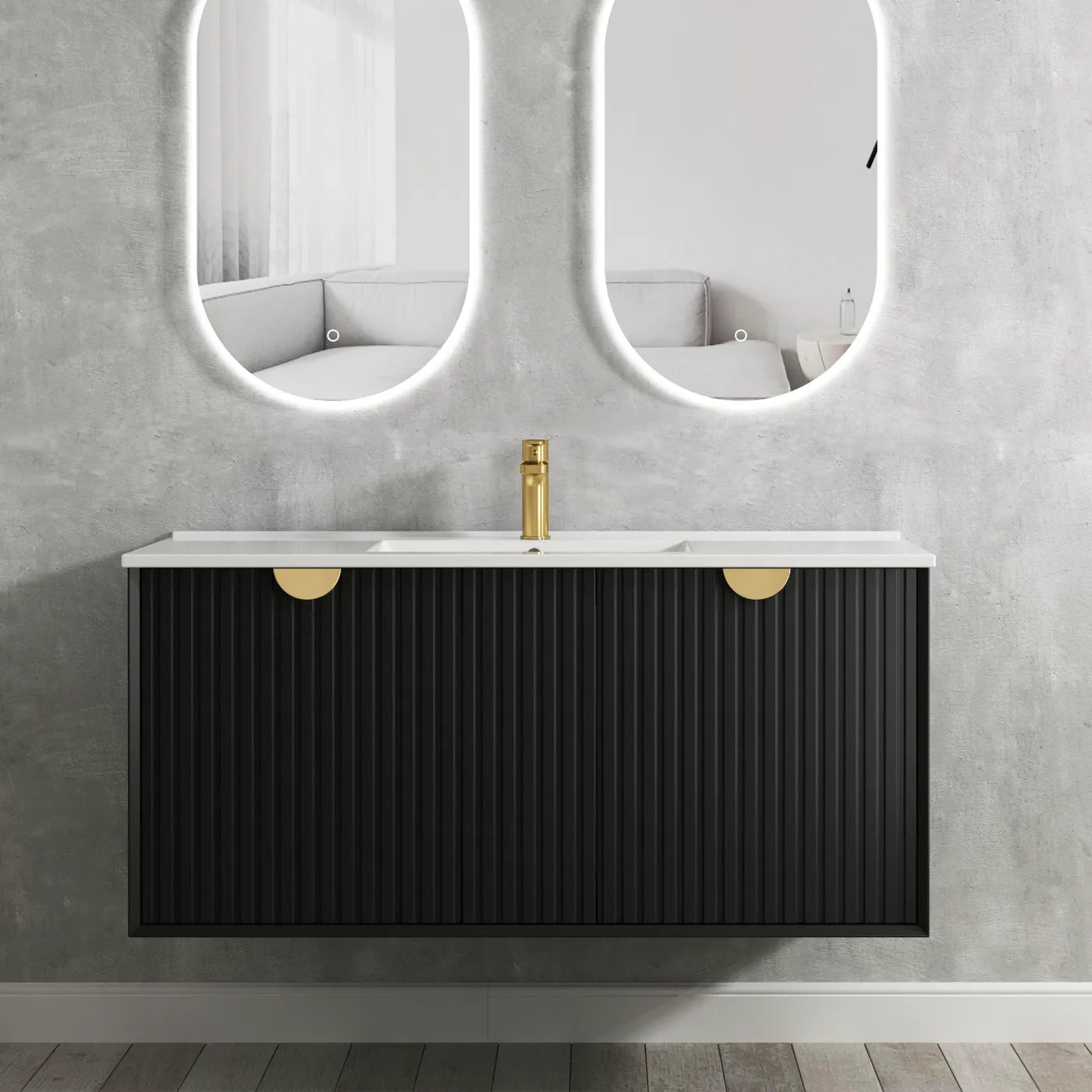 The Marlo Collection - Matte Black - Neche Interiors