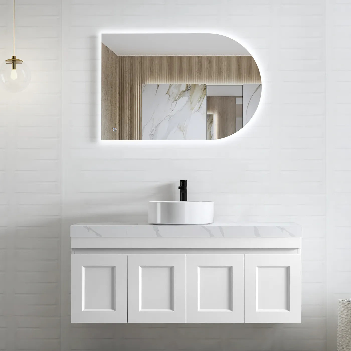 The Hampton Mark II Collection - Satin White - Neche Interiors