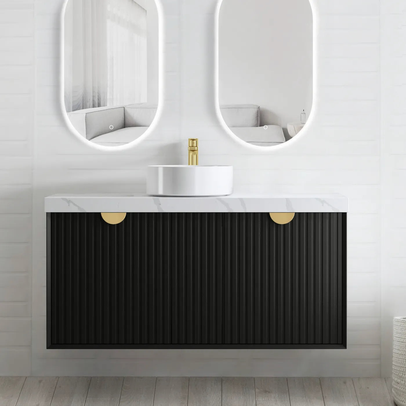 The Marlo Collection - Matte Black - Neche Interiors