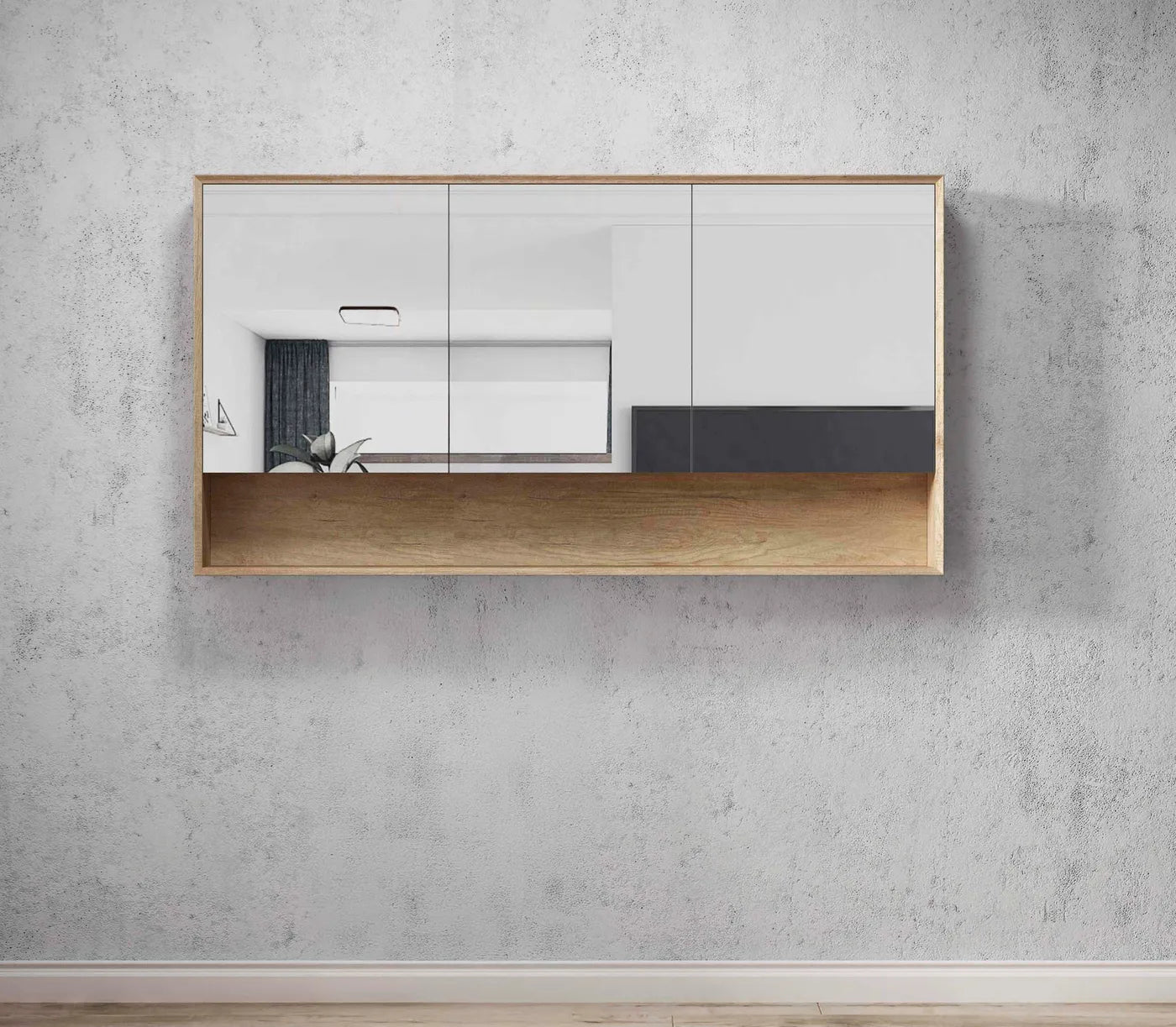 Byron Shaving Cabinet With Shelf - Neche Interiors
