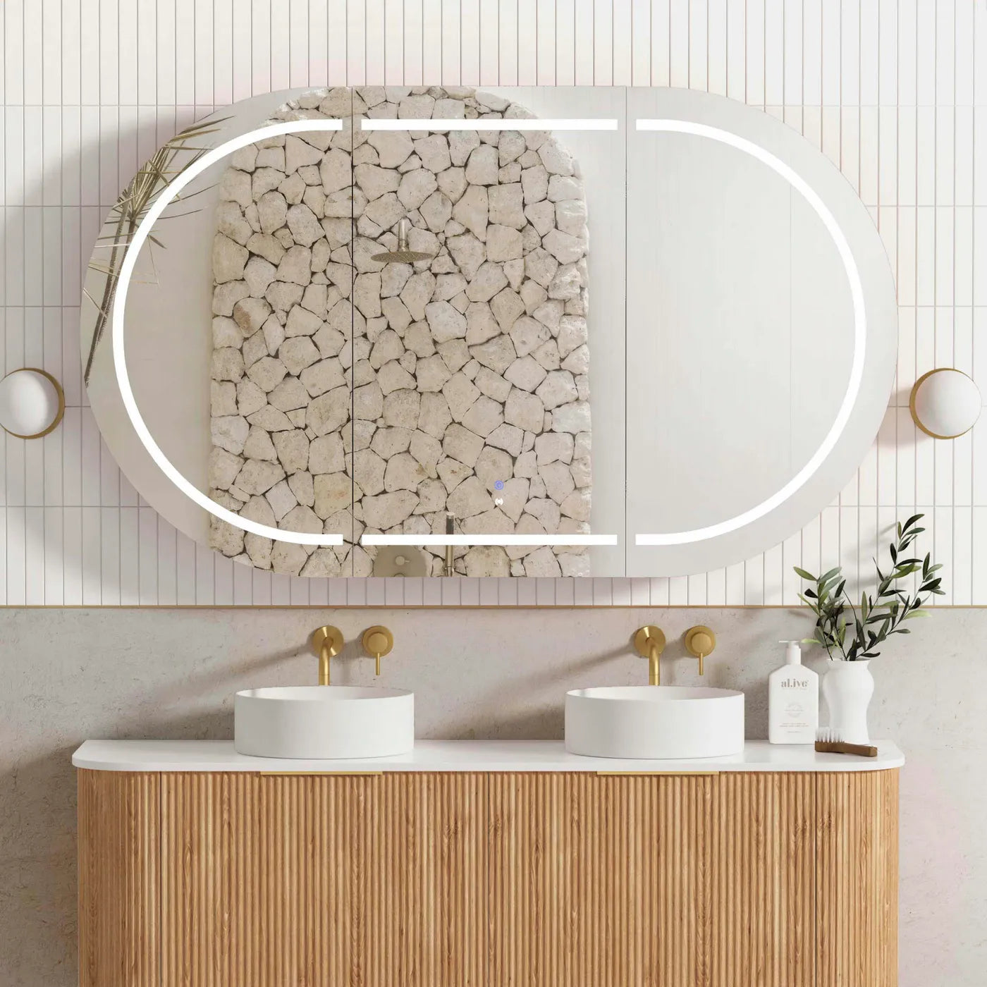 Bondi LED Shaving Cabinet - Premium Edition - Neche Interiors