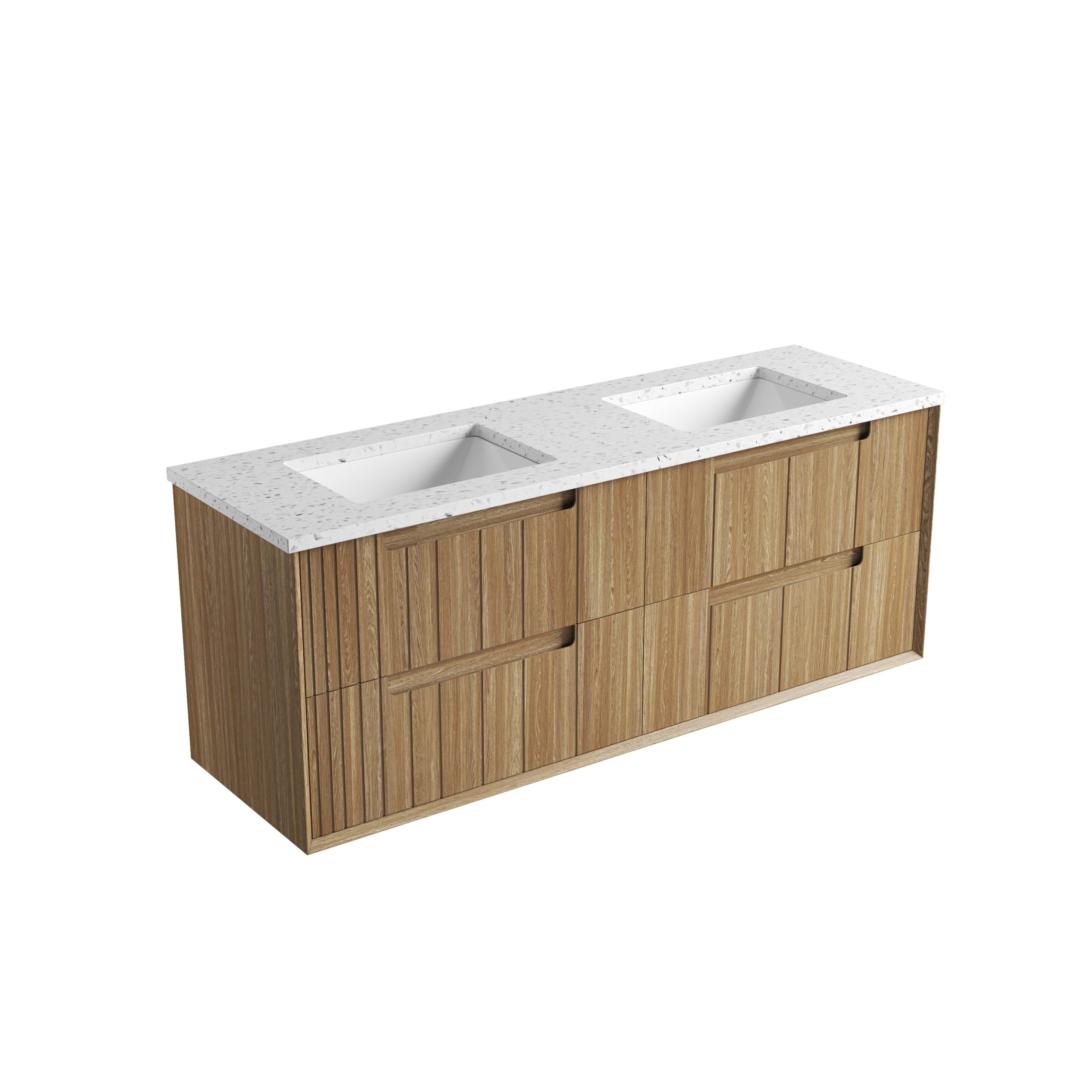 Voulari Framed Wall Hung Vanity - Neche Interiors