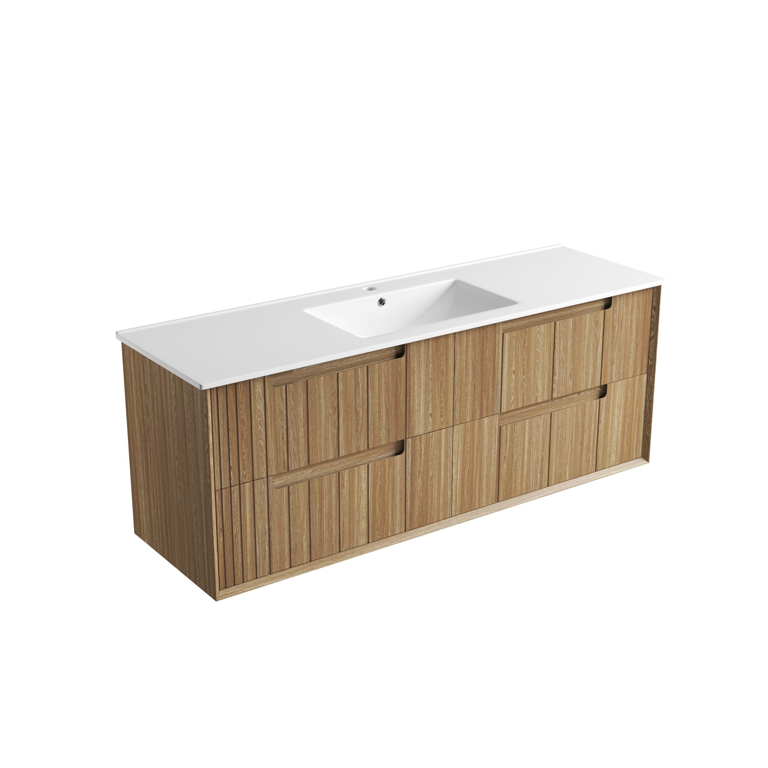Voulari Framed Wall Hung Vanity - Neche Interiors