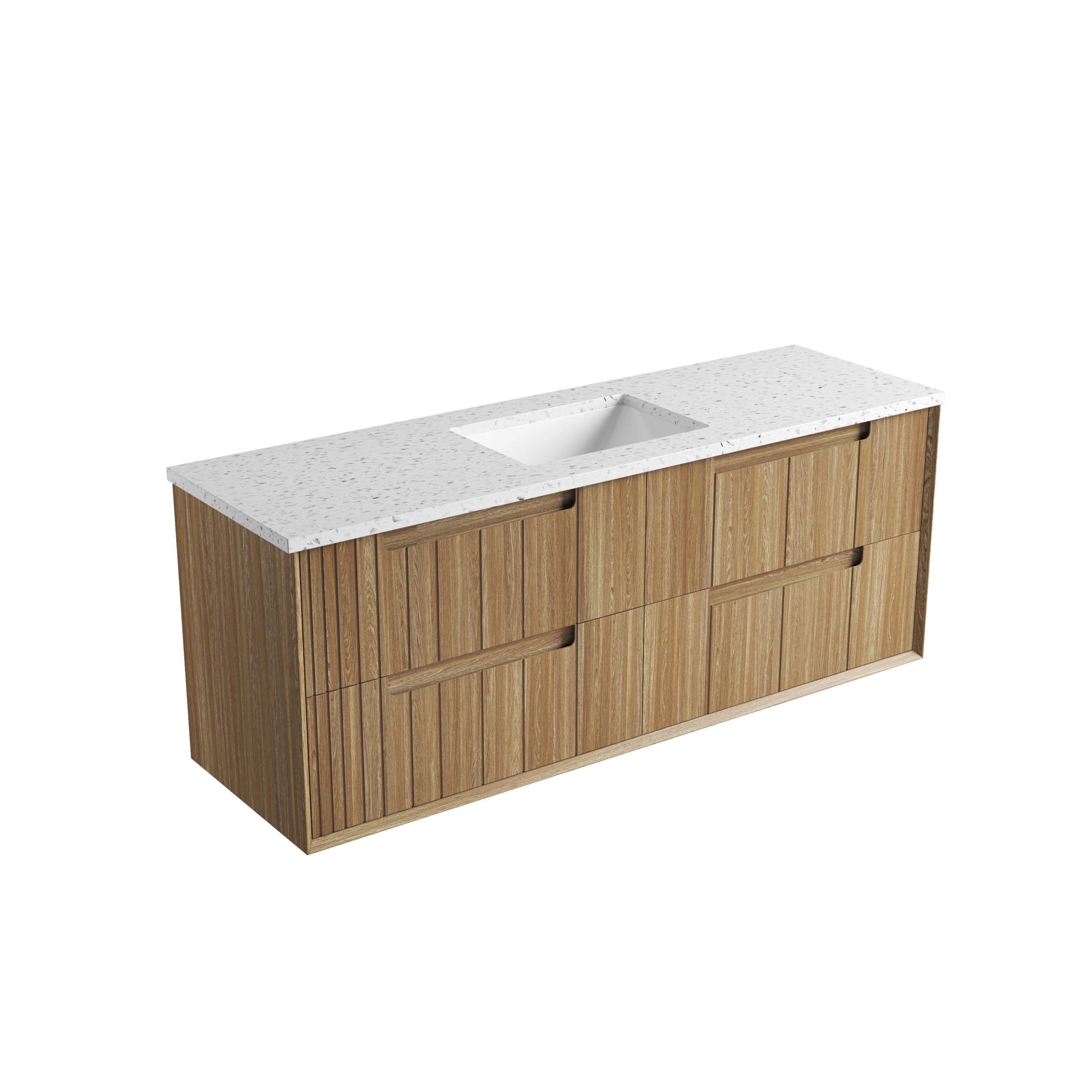Voulari Framed Wall Hung Vanity - Neche Interiors