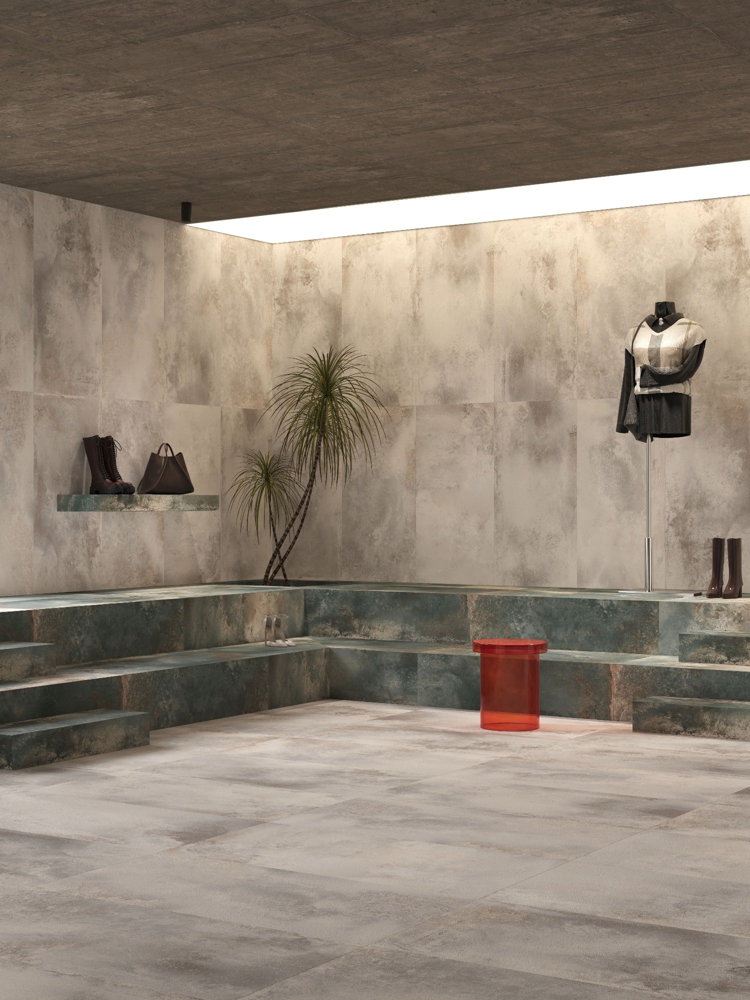Oxide Metal Porcelain Tile