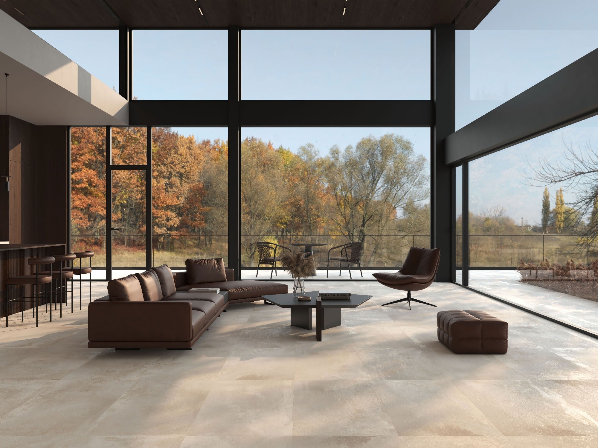 Oxide Metal Porcelain Tile