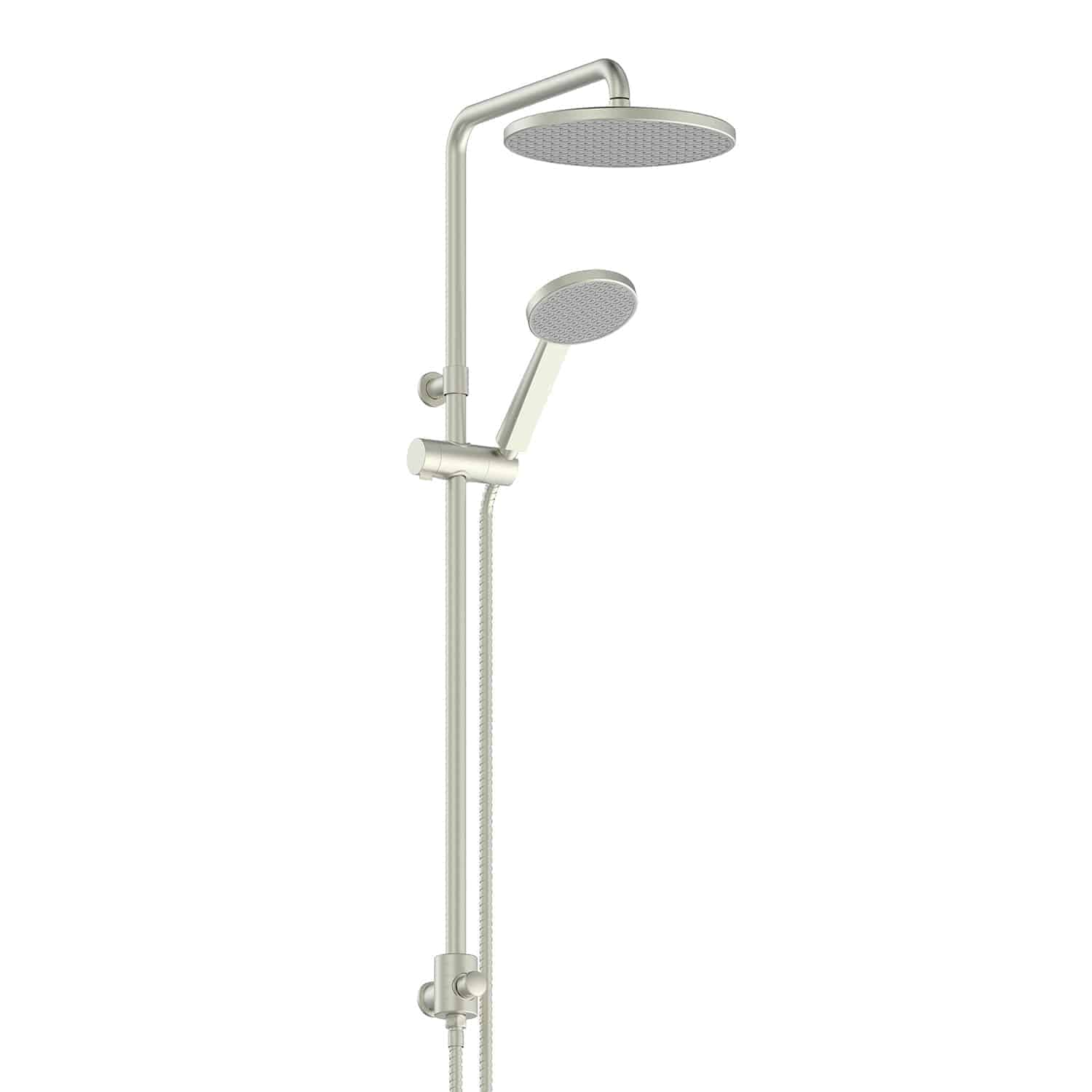 Glide Rainboost Twin Rail Shower