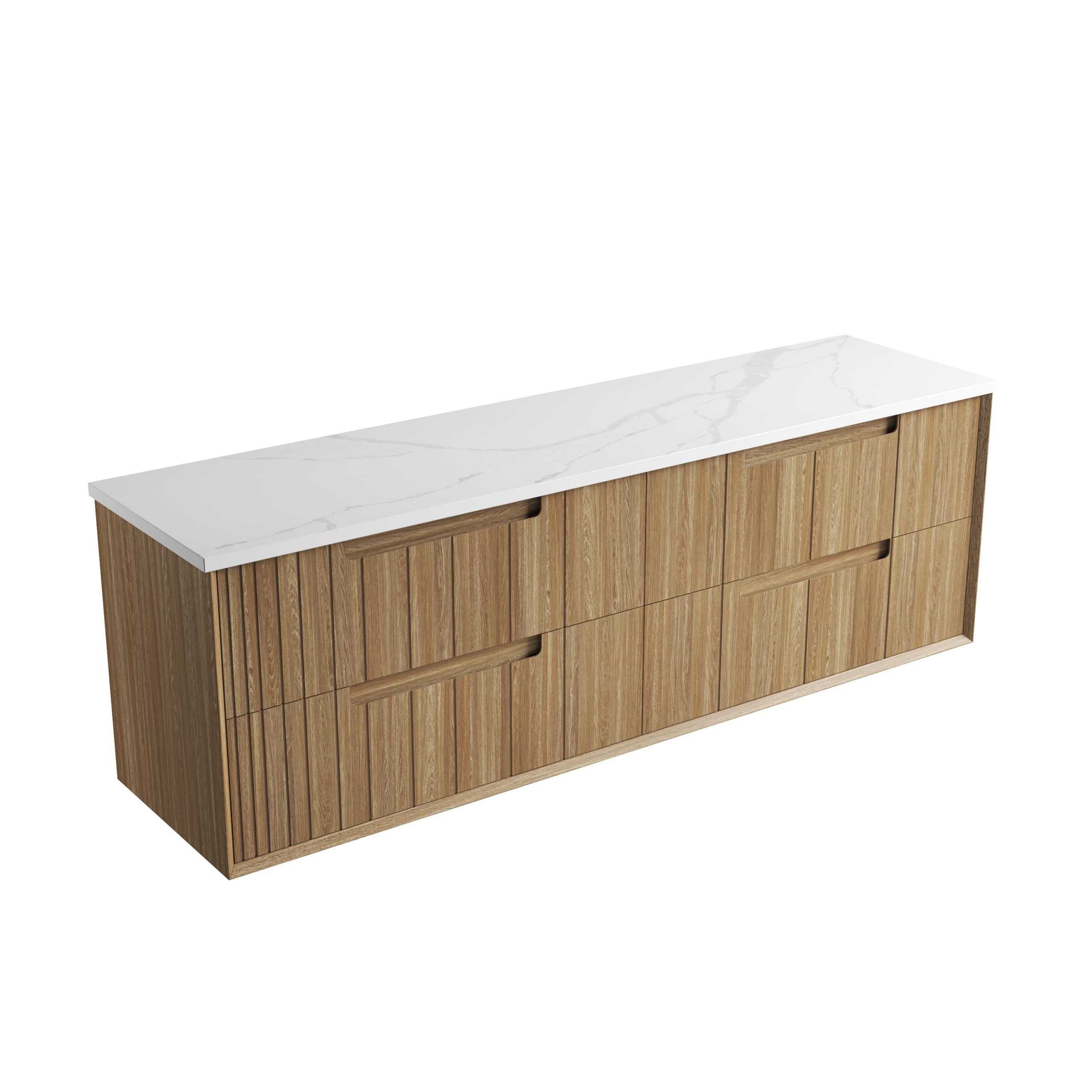 Voulari Framed Wall Hung Vanity - Neche Interiors