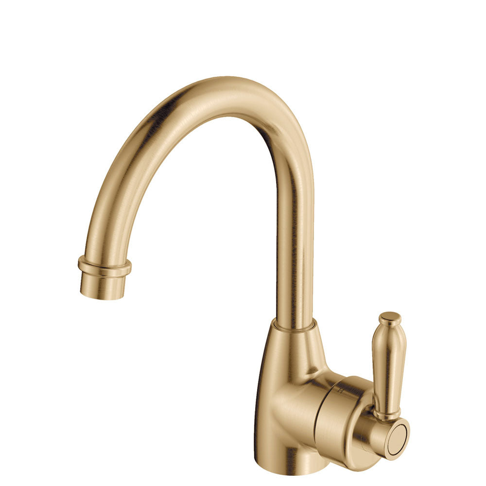 Eleanor Gooseneck Basin Mixer - Neche Interiors