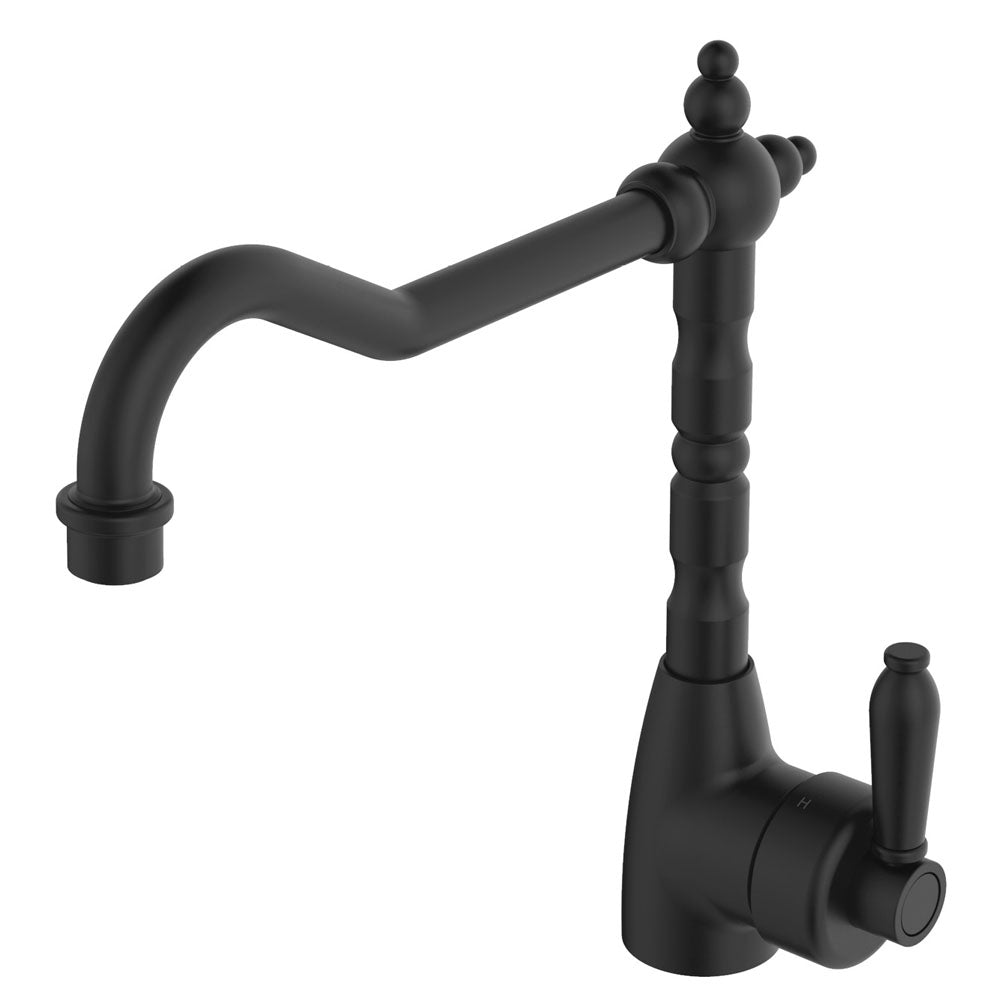 Eleanor Shepherds Crook Sink Mixer - Neche Interiors