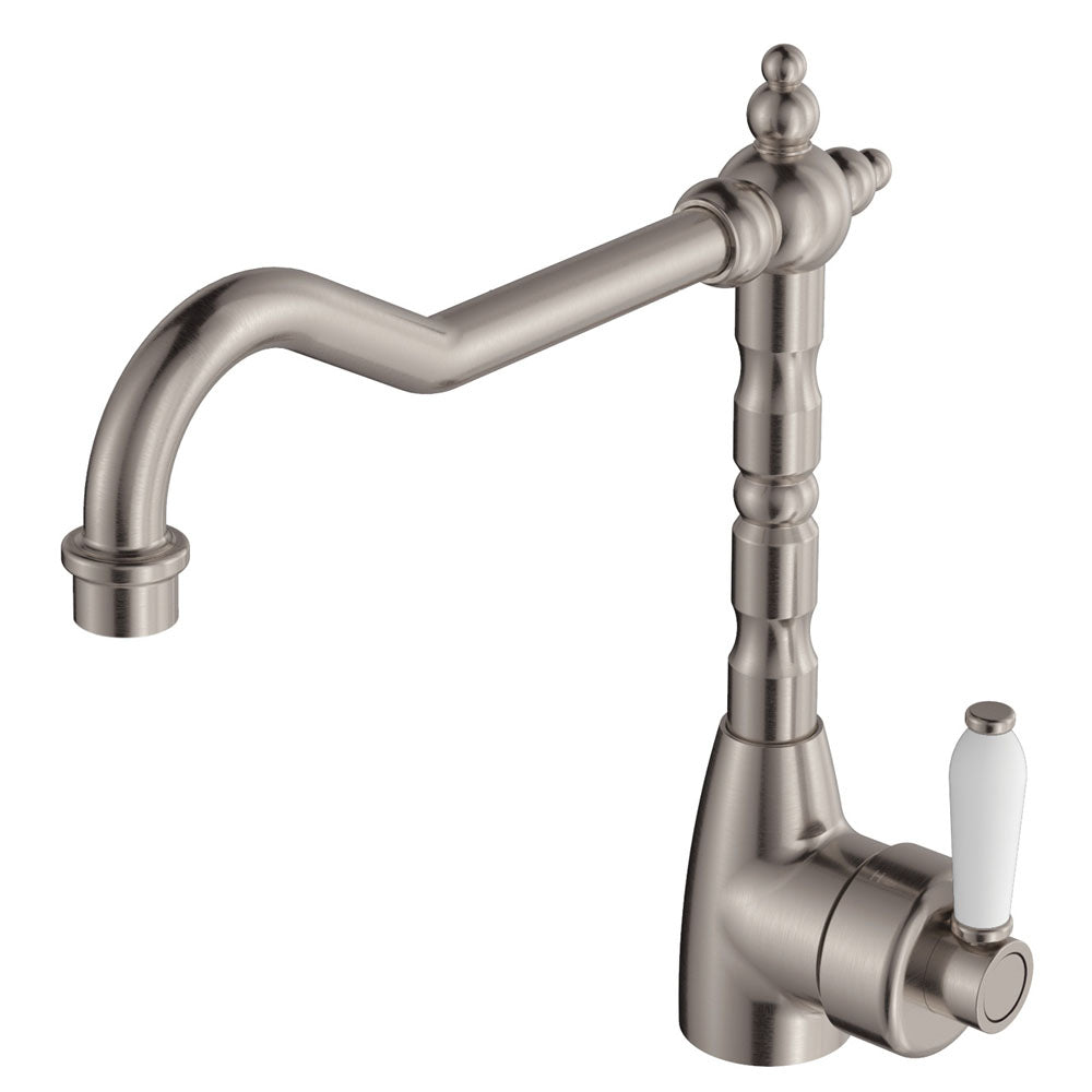Eleanor Shepherds Crook Sink Mixer - Neche Interiors