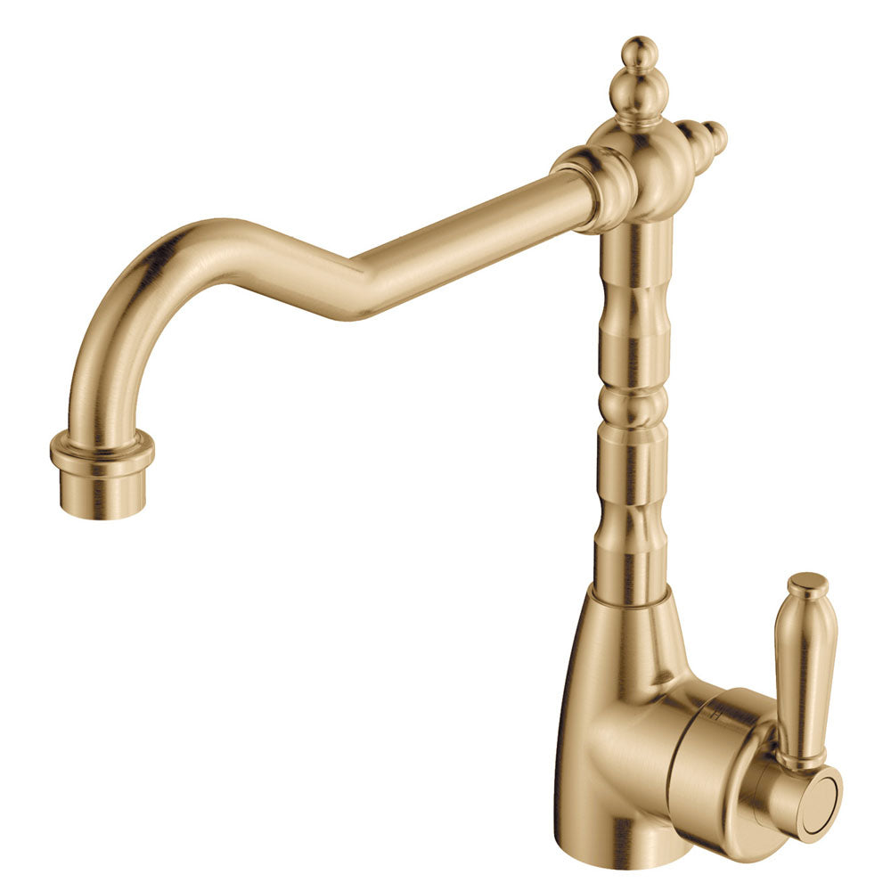 Eleanor Shepherds Crook Sink Mixer - Neche Interiors