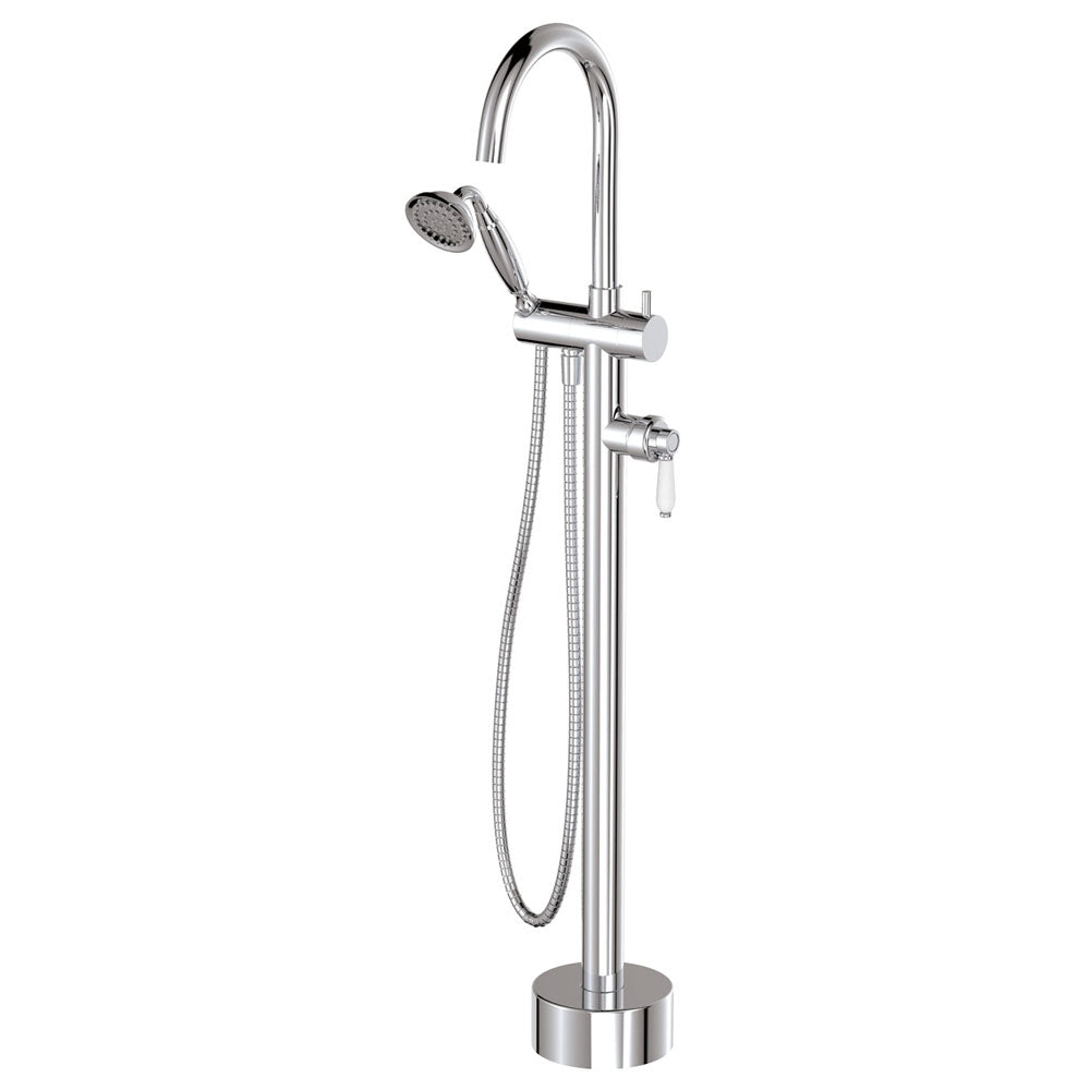 Eleanor Floor Mixer & Shower - Neche Interiors