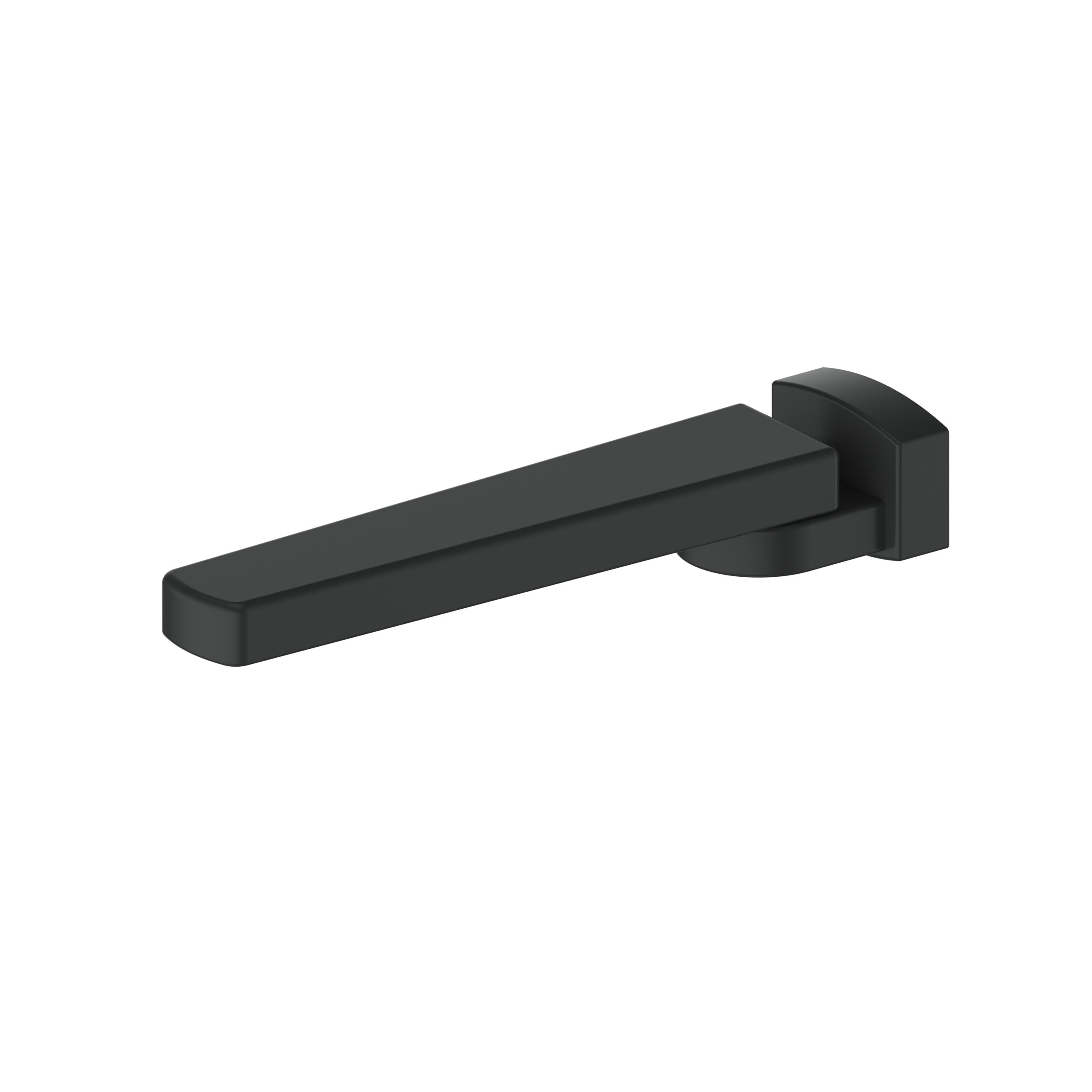 Greens Square Swivel Bath Spout - PVD Matte Black (21577MB)