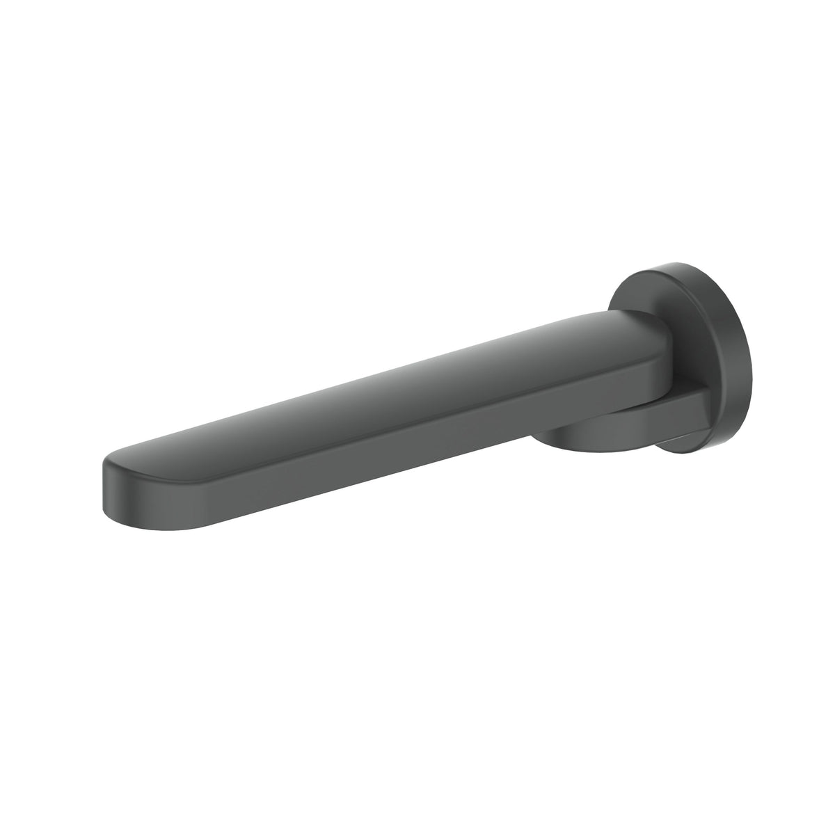 Greens Round Swivel Bath Spout - PVD Gun Metal (21777GM)