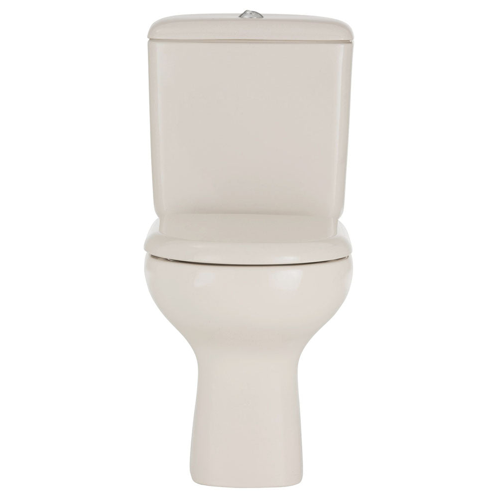 RAK Liwa Ivory Close-Coupled Toilet Suite, Ivory with P-Trap