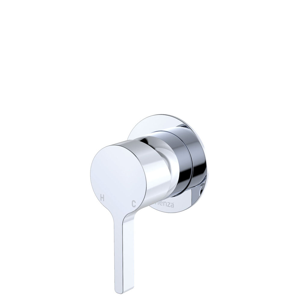 Sansa Wall Mixer, Small Round Plate