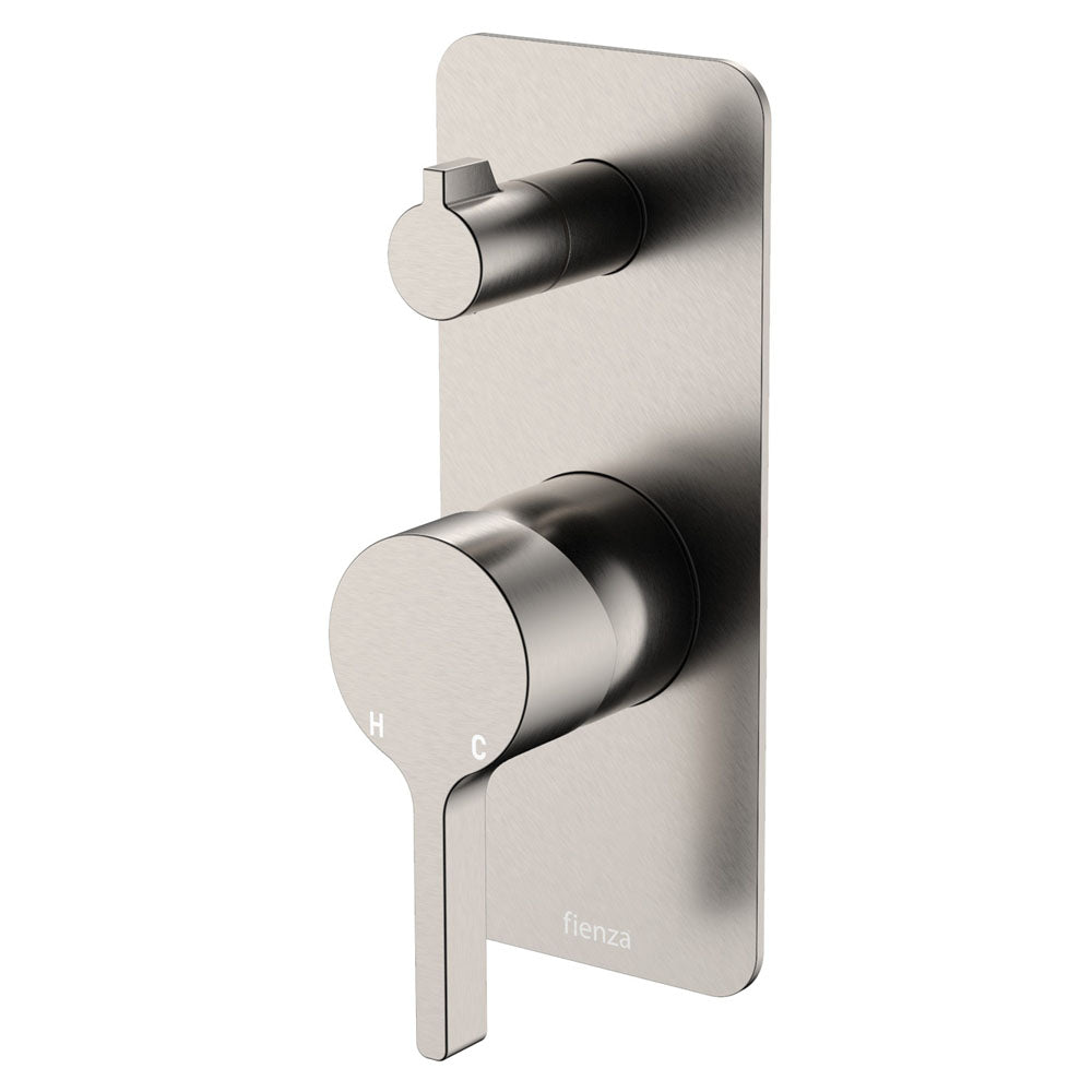 Sansa Wall Diverter Mixer, Rectangular Plate