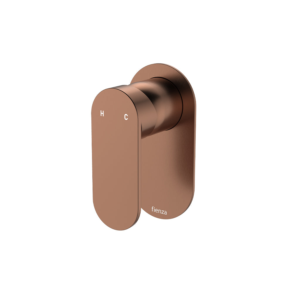 Empire Slim Wall Mixer, Oval Plate