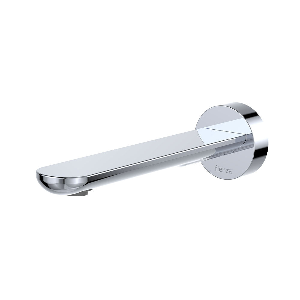 Empire Slim Basin/Bath Outlet, Round Plate, 180mm, Chrome