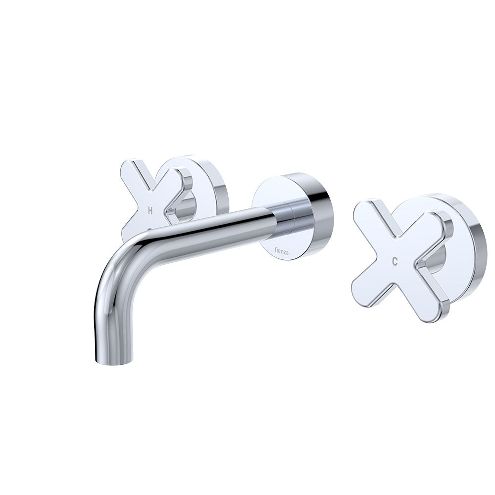 Kaya Wall Set, Cross Taps, 130mm