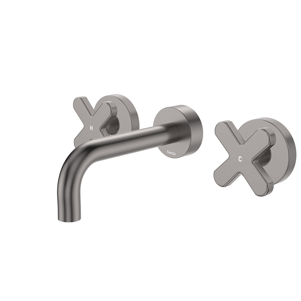 Kaya Wall Set, Cross Taps, 130mm