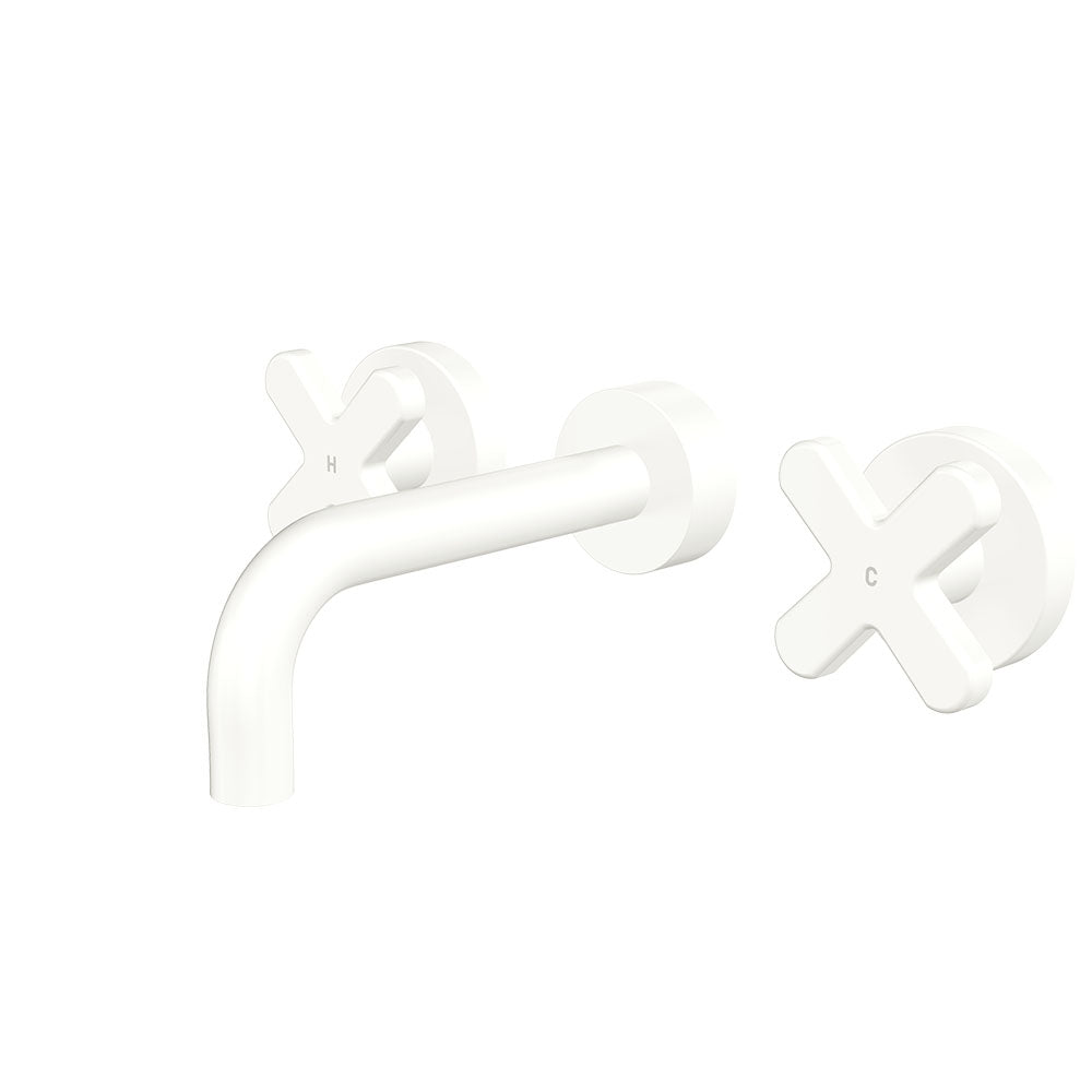 Kaya Wall Set, Cross Taps, 130mm