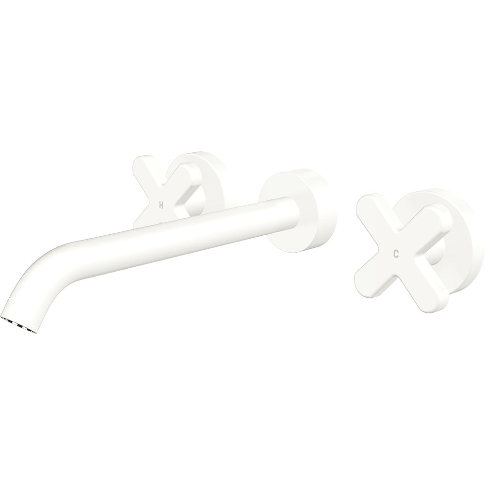 Kaya Wall Set, Cross Taps, 220mm