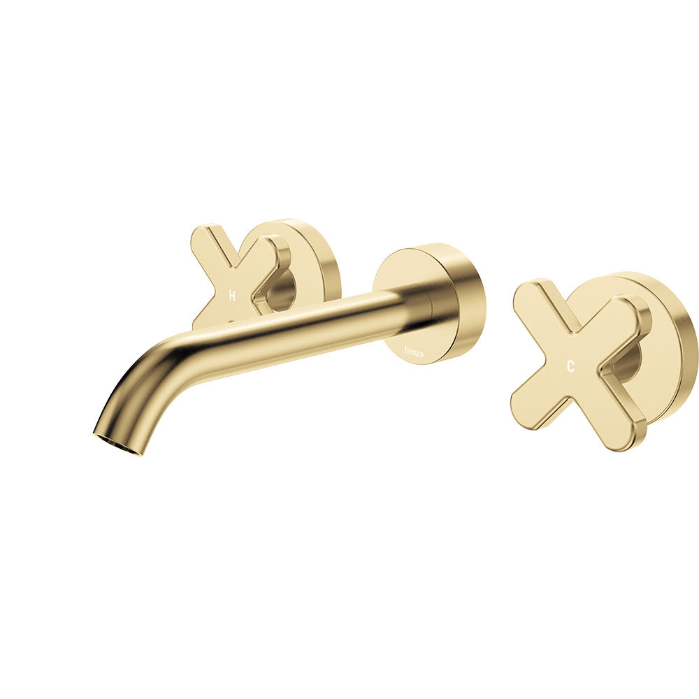 Kaya Wall Set, Cross Taps, 180mm