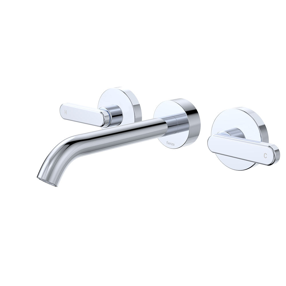 Kaya Wall Set, Lever Taps, 180mm