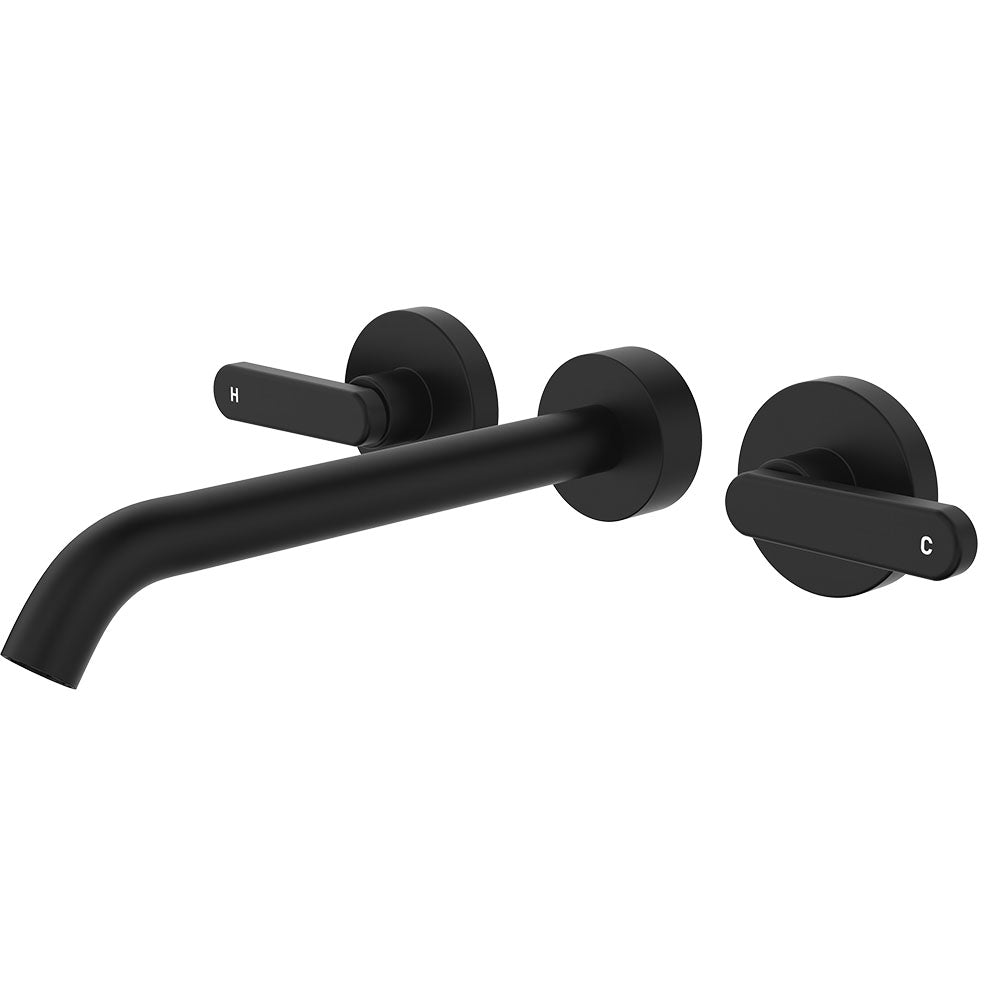 Kaya Wall Set, Lever Taps, 220mm