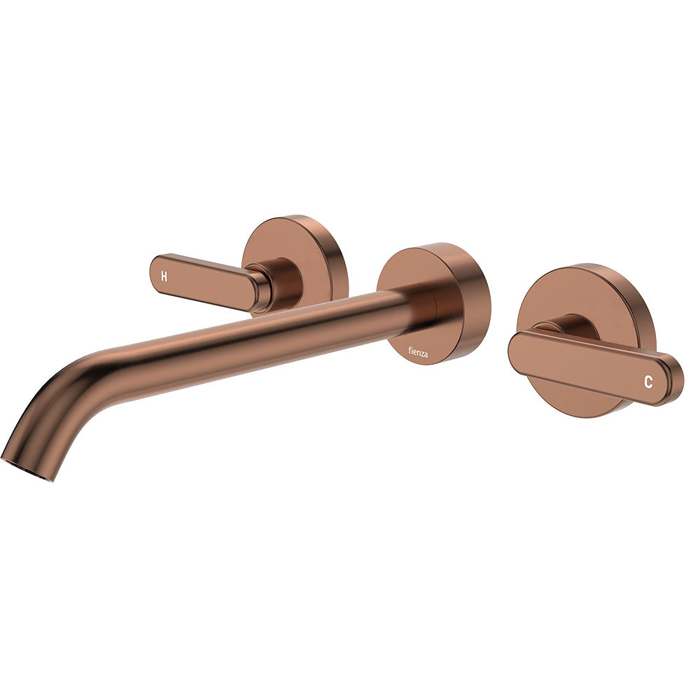 Kaya Wall Set, Lever Taps, 220mm