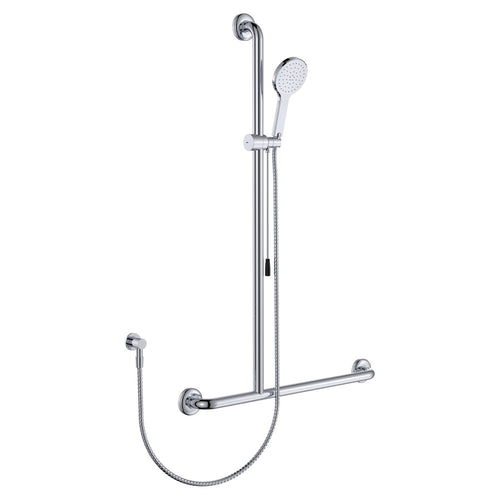Luciana Care Inverted T Rail Shower With Push/Pull Slider