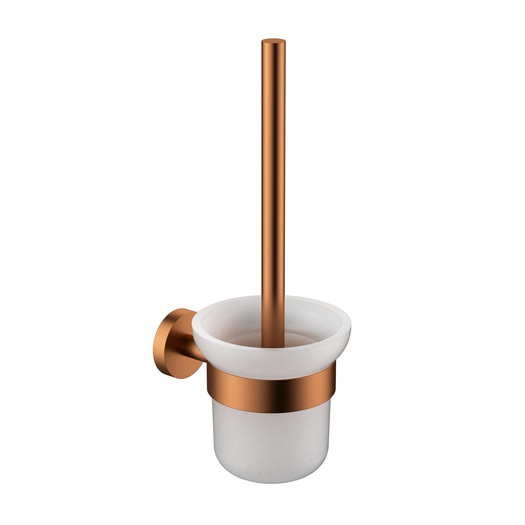 Otus Slimline Toilet Brush In Brushed Copper