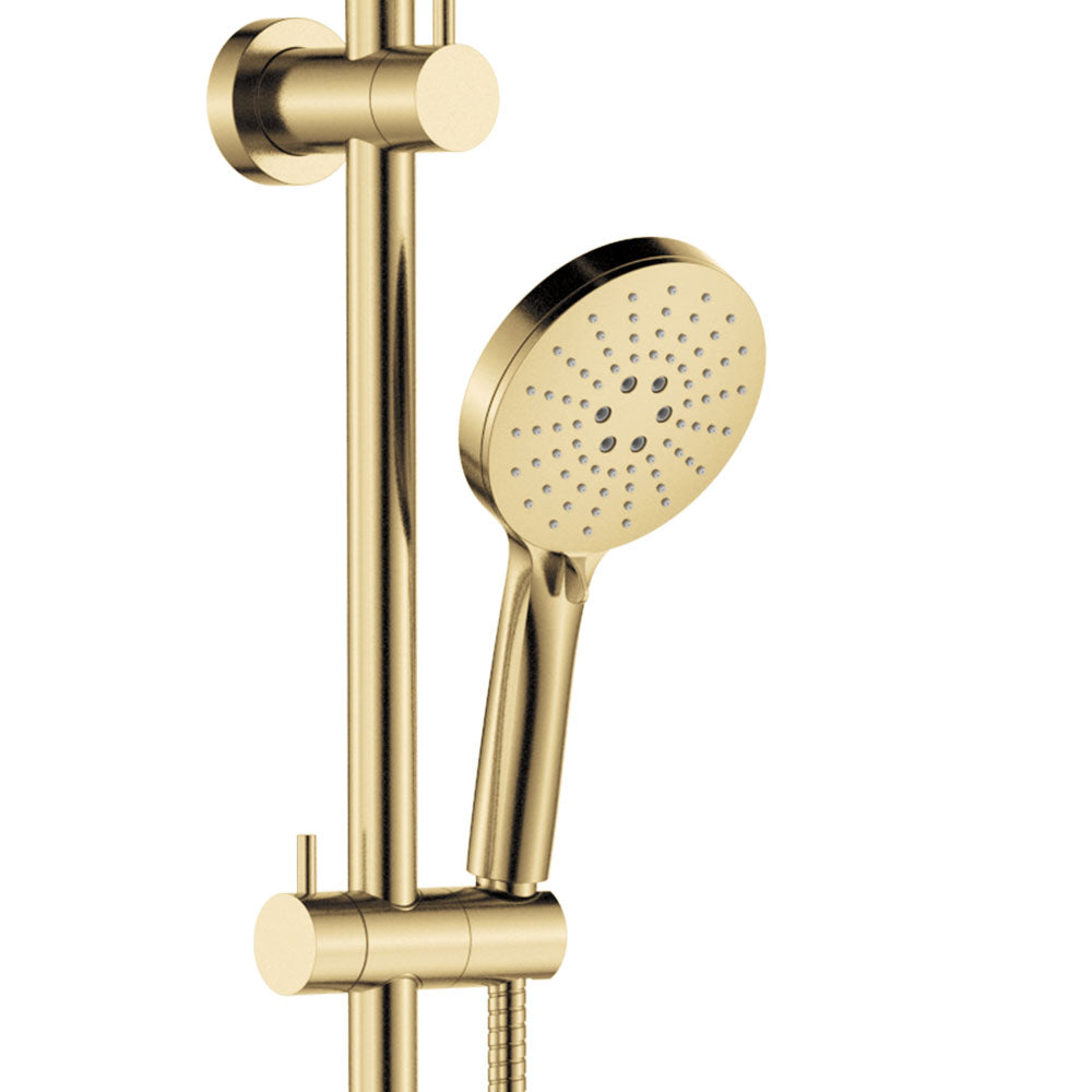 Empire Slim Curved Twin Shower