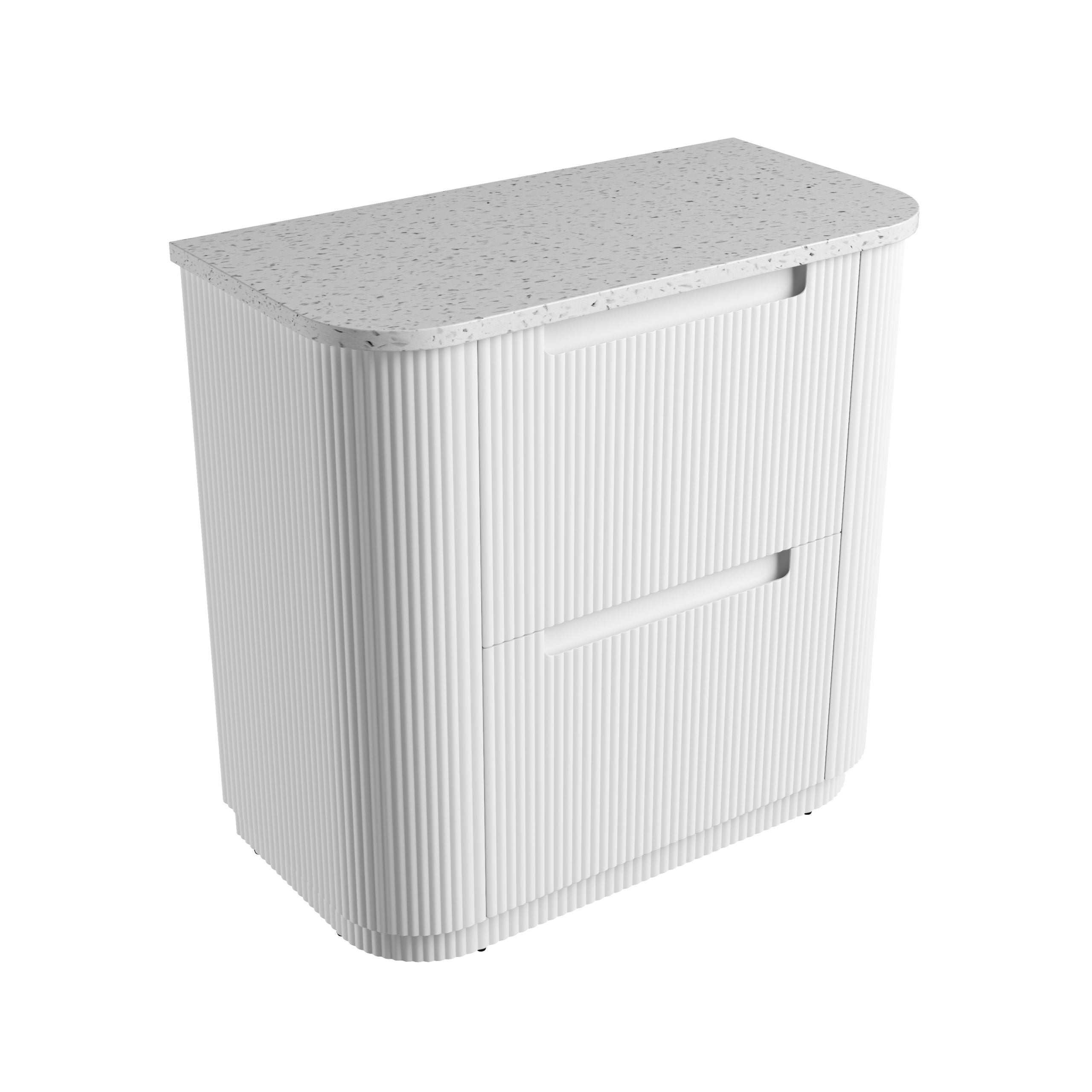 Curva Freestanding Vanity - Neche Interiors