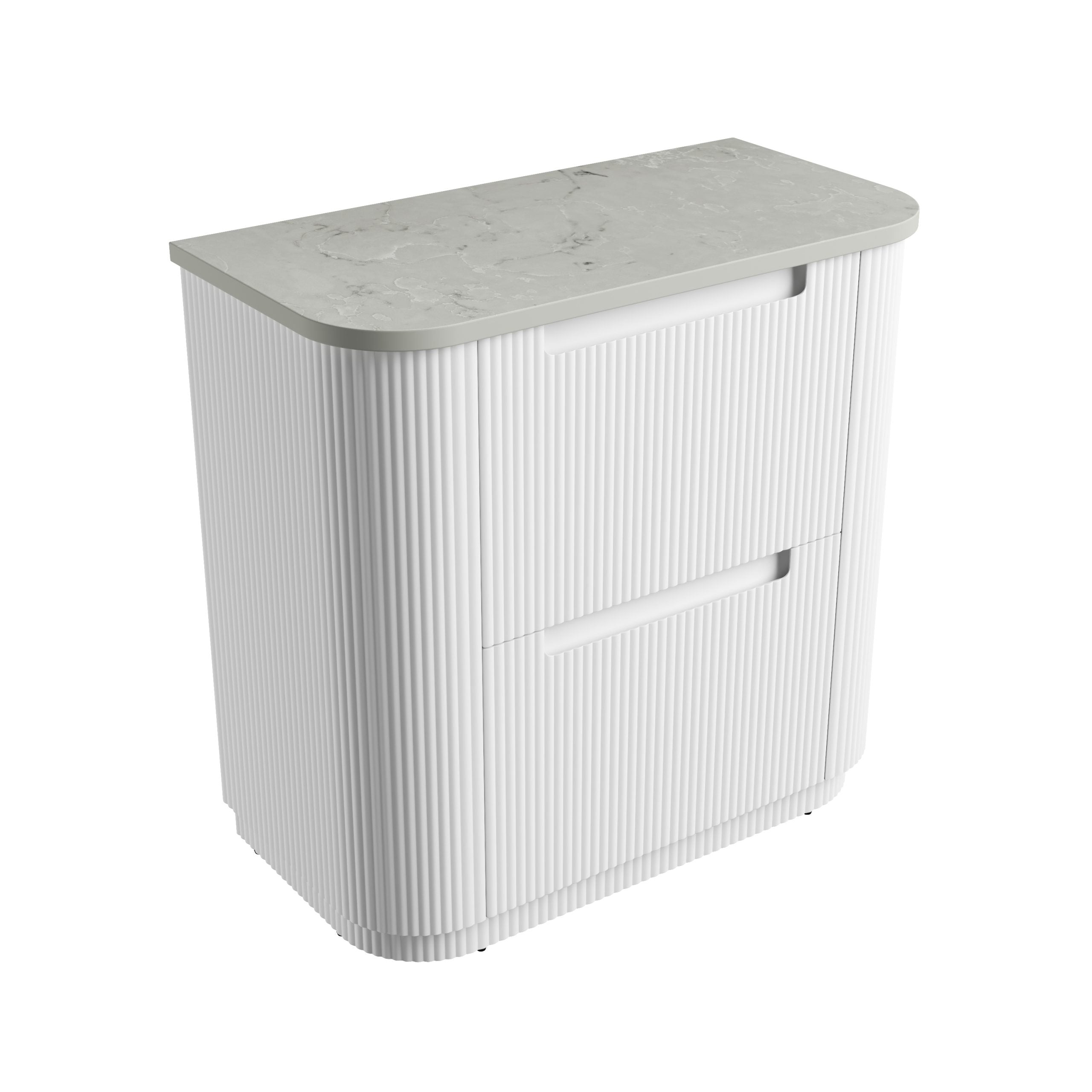 Curva Freestanding Vanity - Neche Interiors