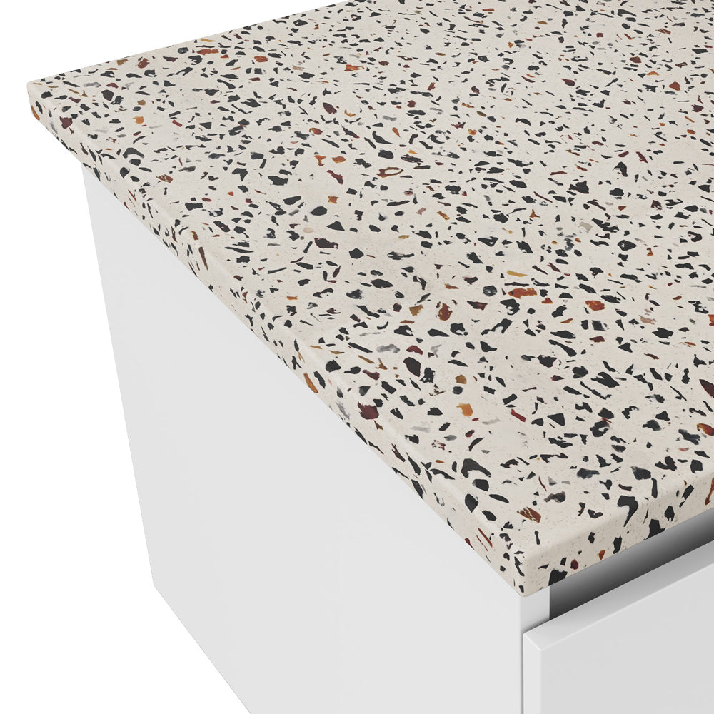 Terrazzo Concrete Top Rectangular Full Depth