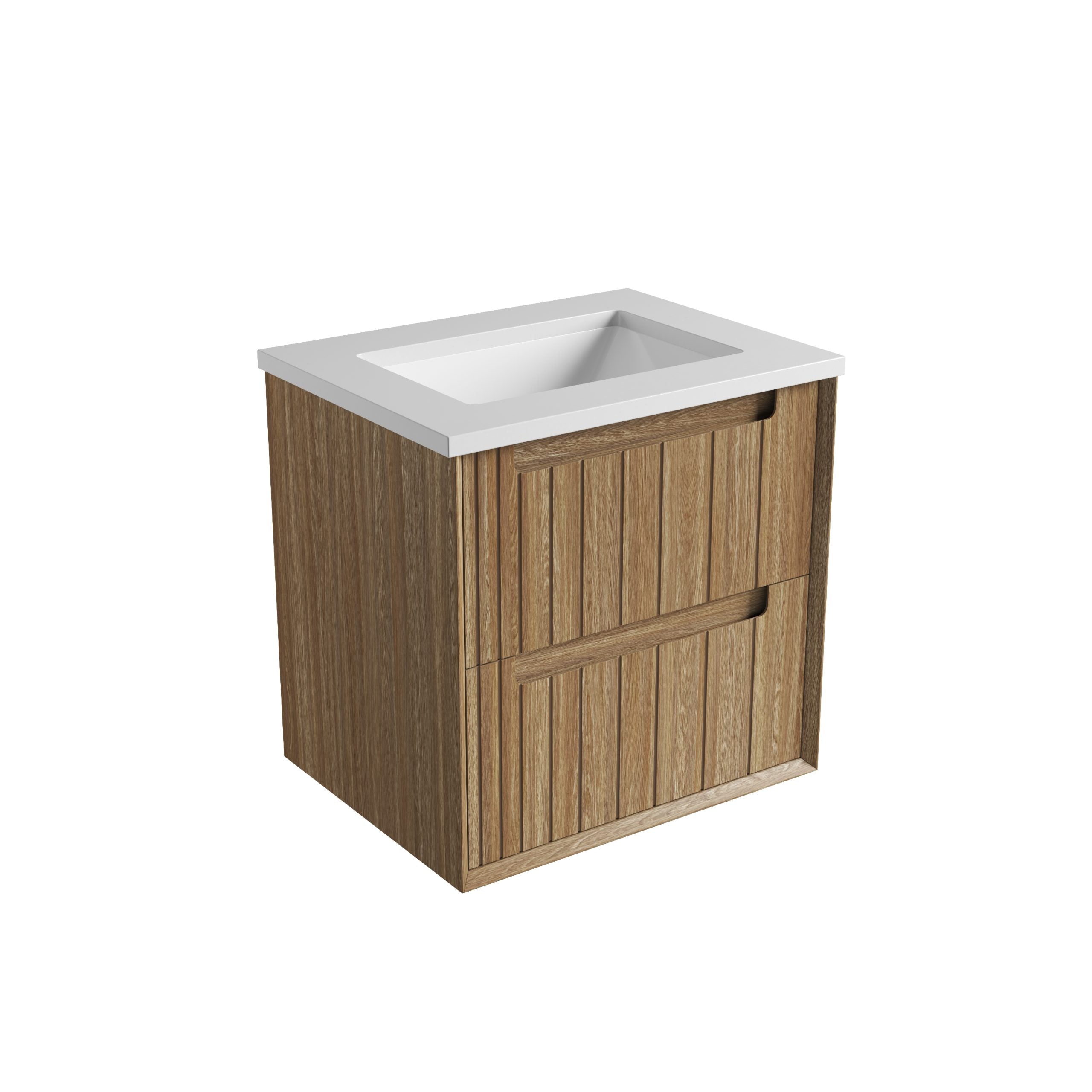 Voulari Framed Wall Hung Vanity - Neche Interiors