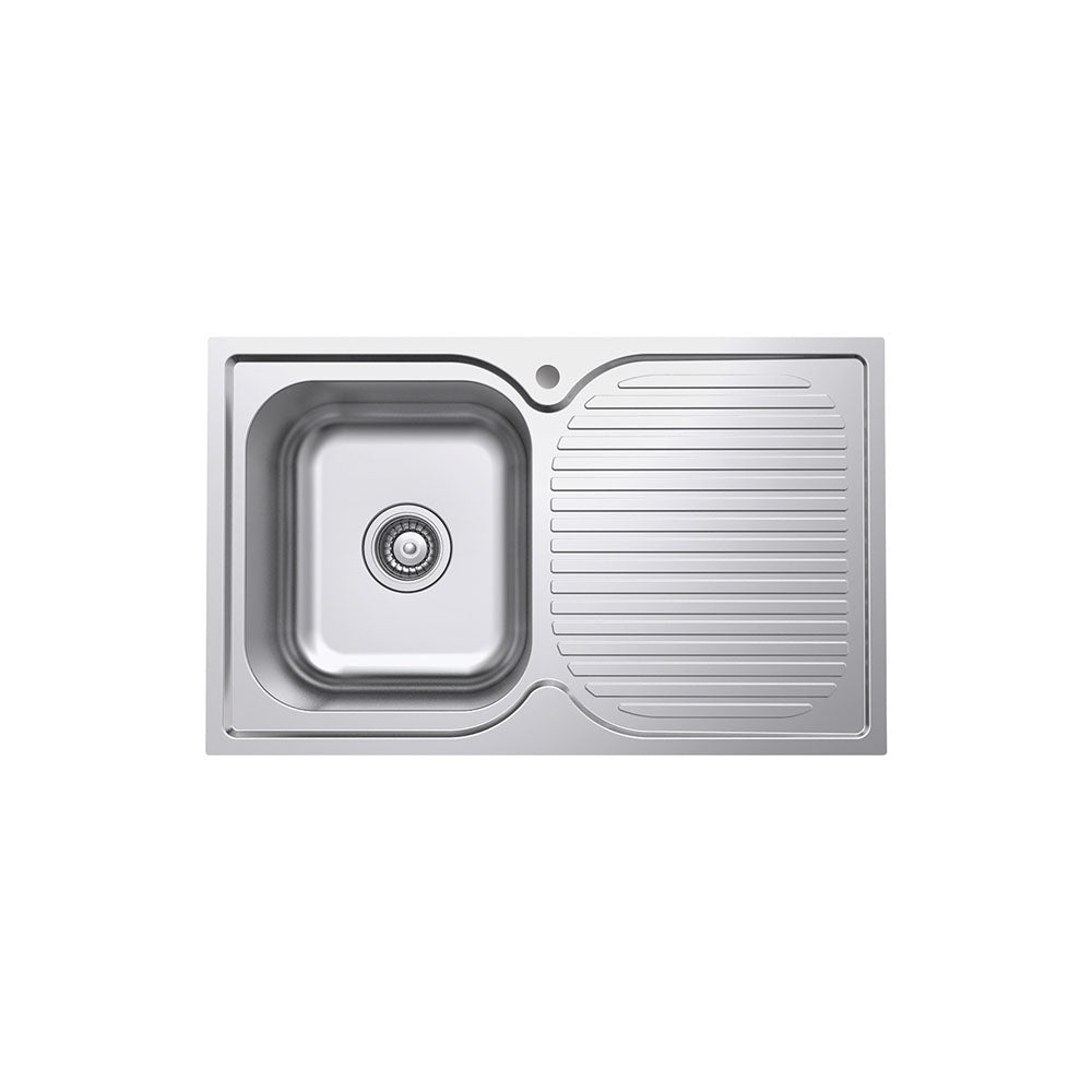 Tiva 780 Single Kitchen Sink With Drainer