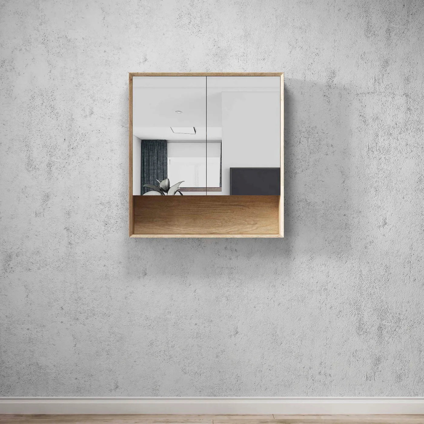 Byron Shaving Cabinet With Shelf - Neche Interiors