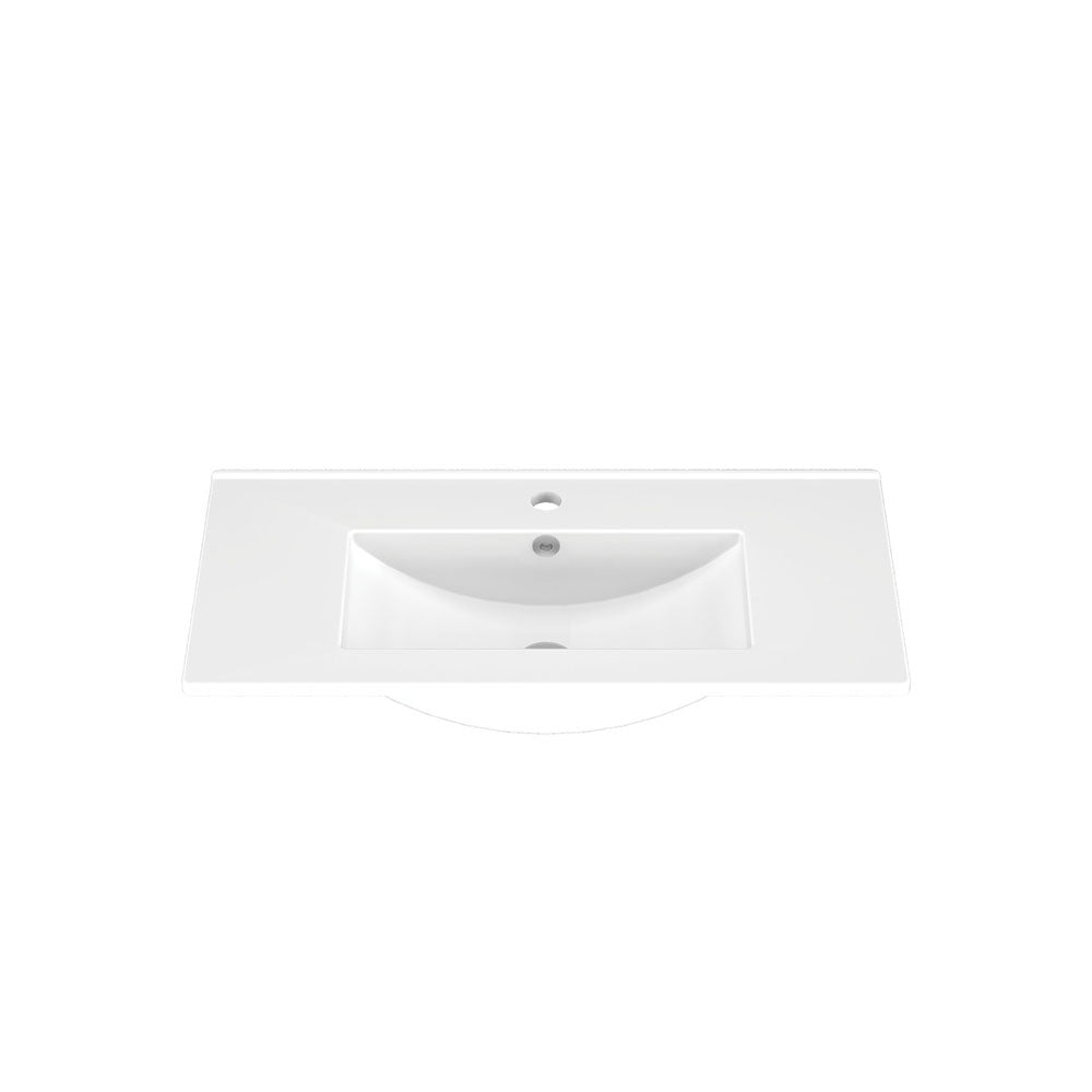 Delgado Ensuite Depth Ceramic Basin Top