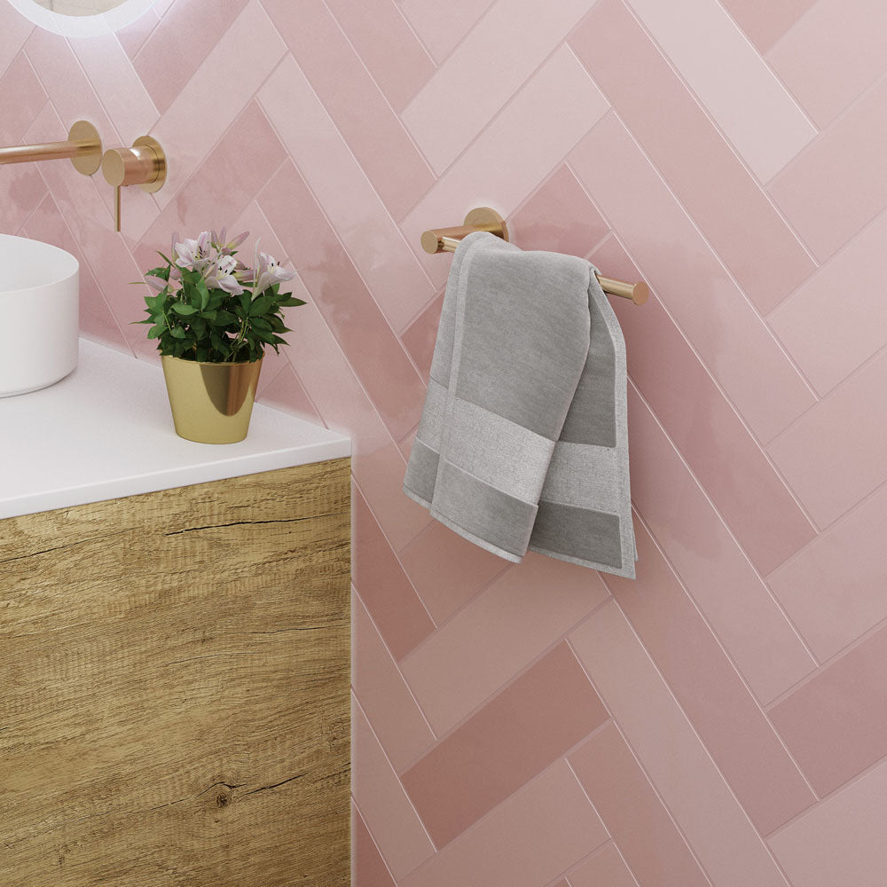Kaya Hand Towel Rail / Toilet Roll Holder