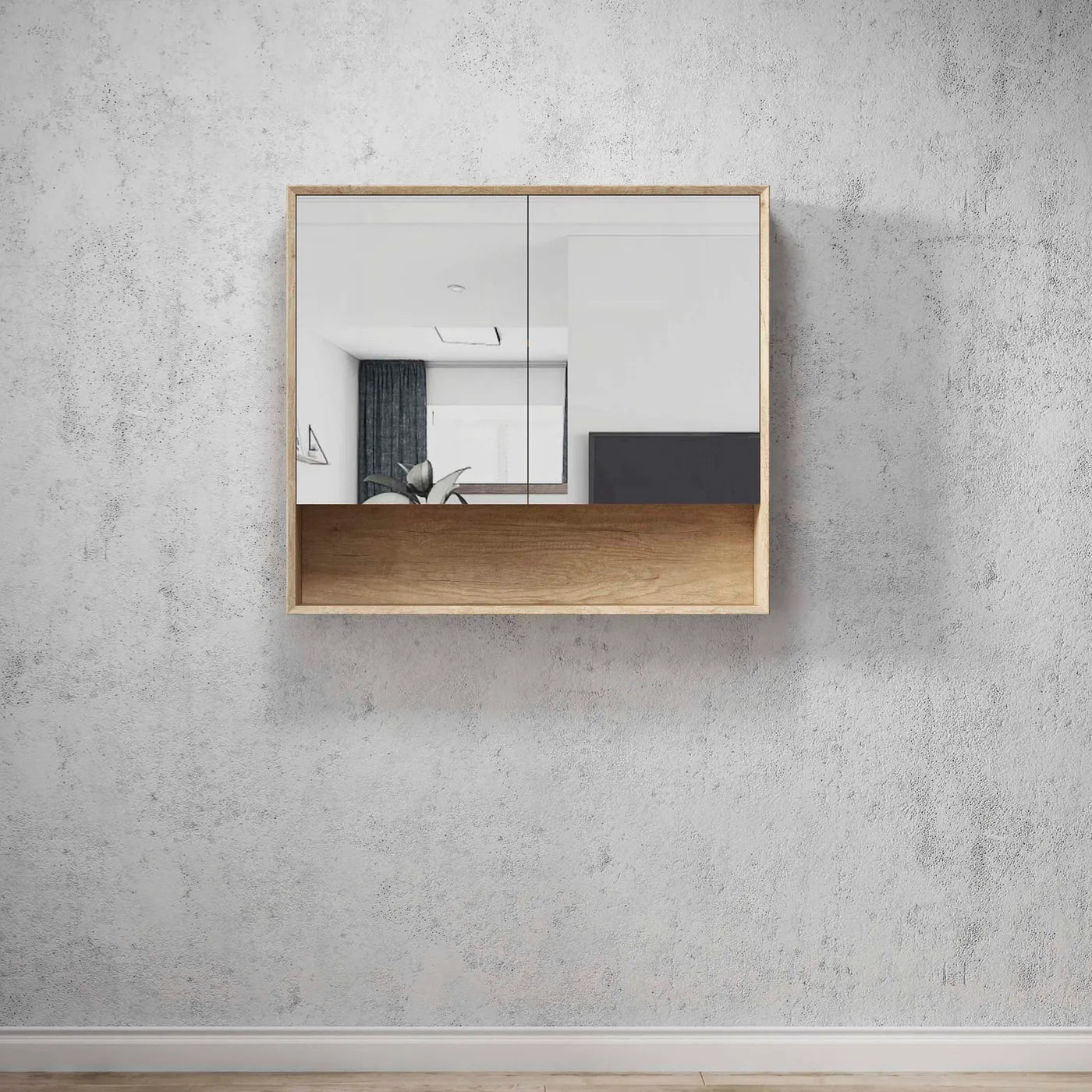 Byron Shaving Cabinet With Shelf - Neche Interiors